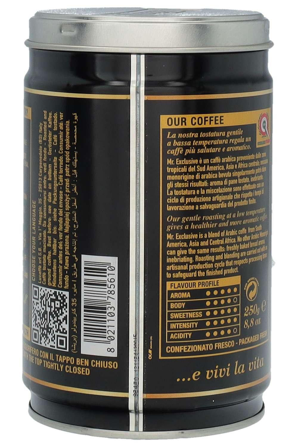 MR. Exclusive 100% caffè in polvere