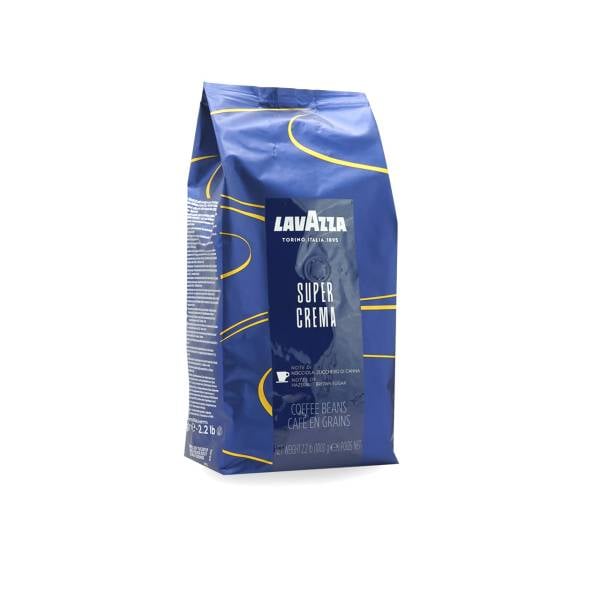 Super Crema Lavazza - Les grains de café