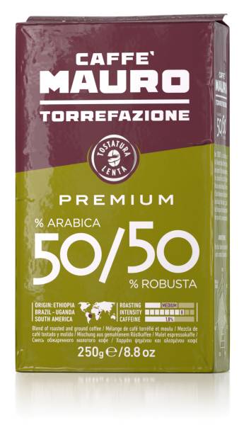 Caffè Mauro - Premium 50/50 Groundcoffee