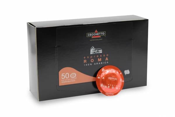 Nespresso Professional kompatible Kapsel - Espresso Roma